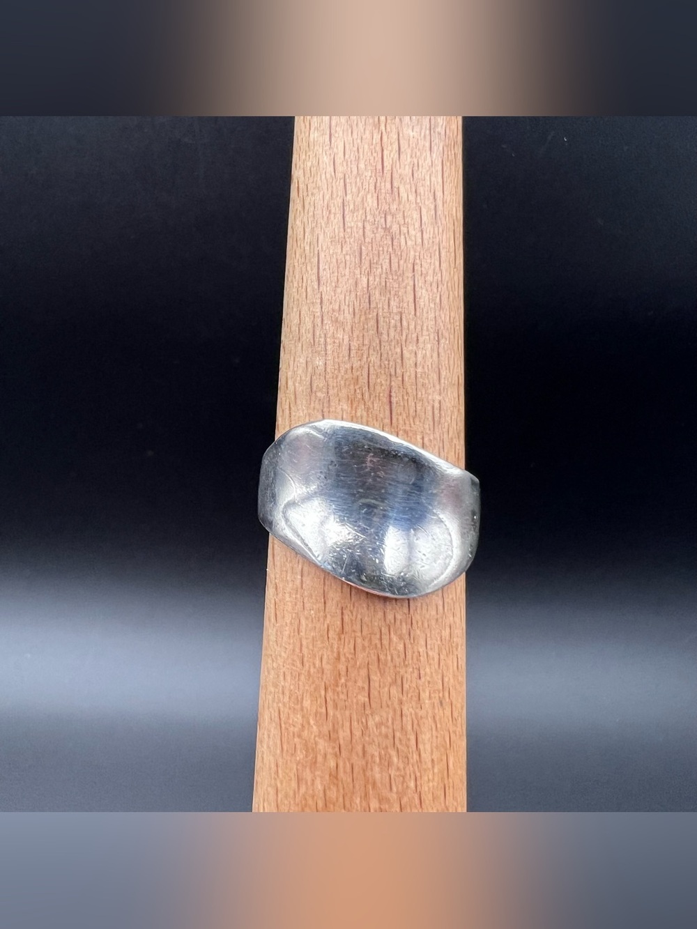 Sterling Silver Wave Ring